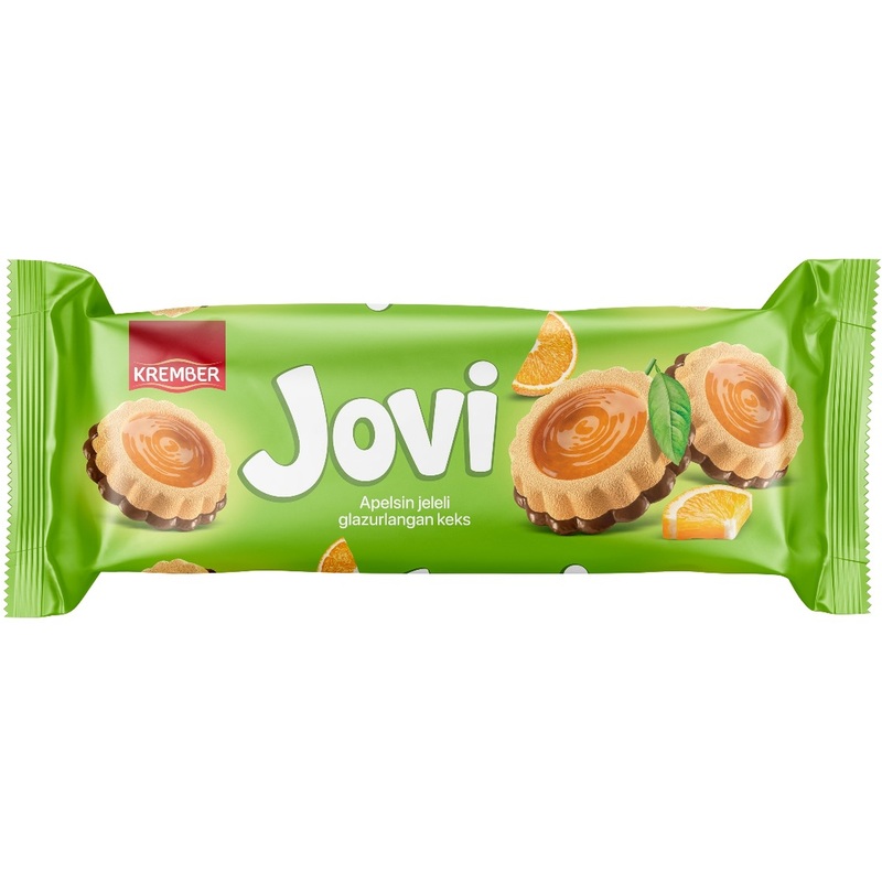 Изображение товара Кекс Jovi Krember с апельсиновым желе в глазури 180 г