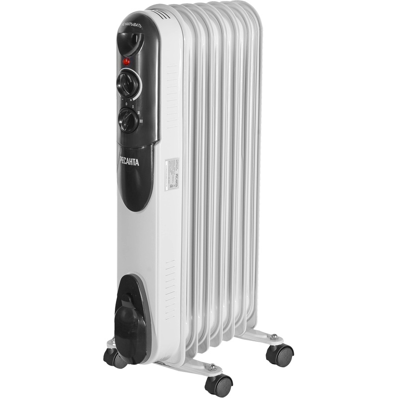 Изображение товара Радиатор масляный Ресанта ОМПТ-7Н с механическим управлением