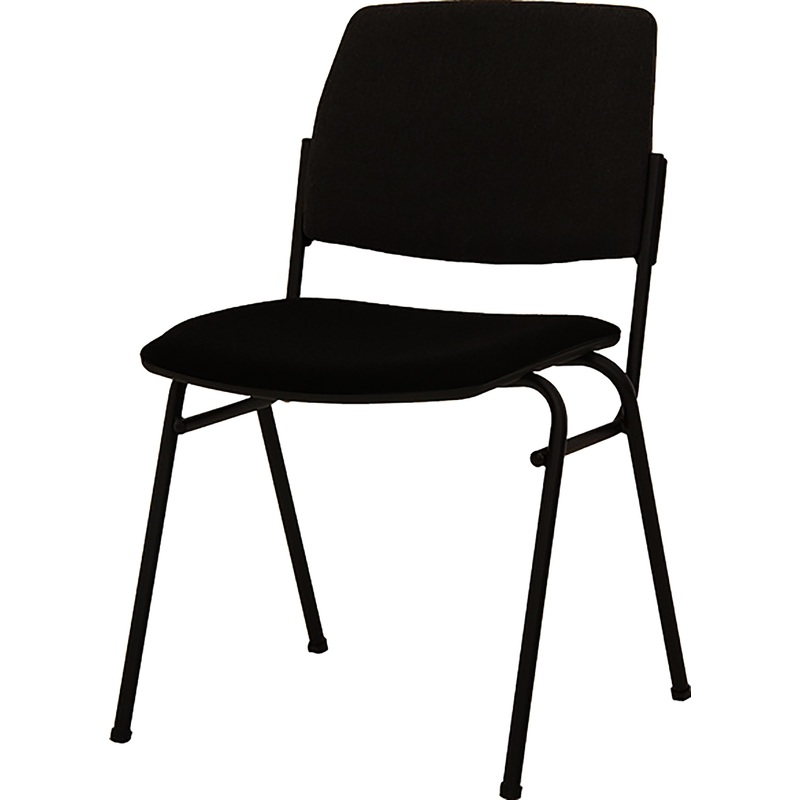 Изображение товара Стул офисный Isit черный ткань металл стильный надежный комфорт
