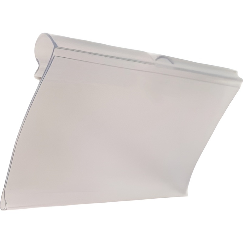 Изображение товара Ценникодержатель полочный на крючок VH39 70 мм прозрачный 100 шт в упаковке