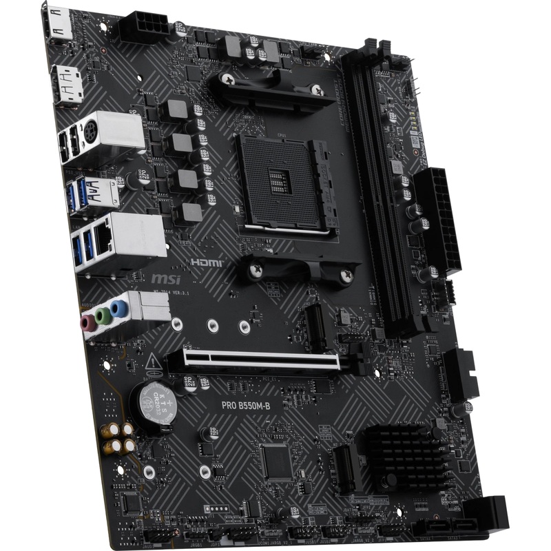 Изображение товара Материнская плата MSI PRO B550M-B Изображение товара Материнская плата MSI PRO B550M-B