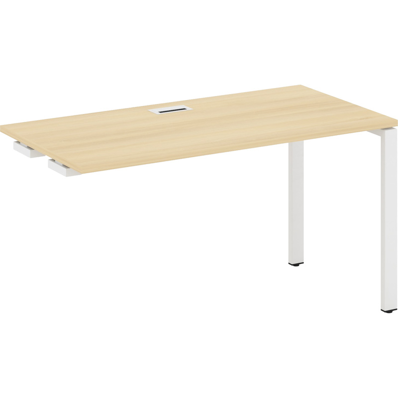 Изображение товара Стол-приставка SN-6P.OPRS-024 ацяця лорка/белый 1580х800х750 мм