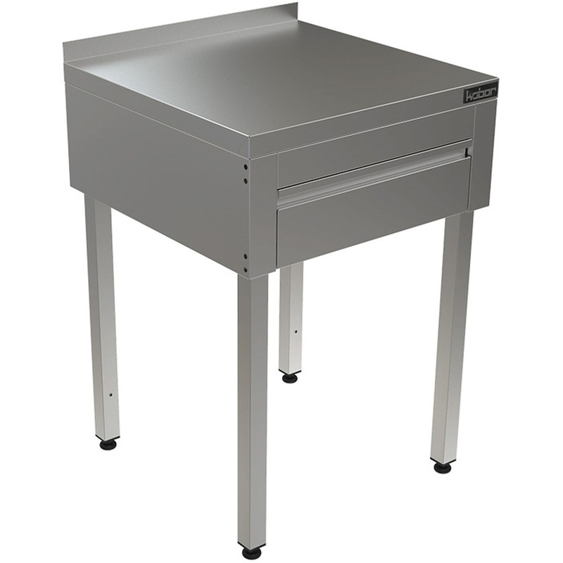 Изображение товара Производственный стол Кобор СПБЯ-90/60 универсальный с бортом 900х600х870 мм