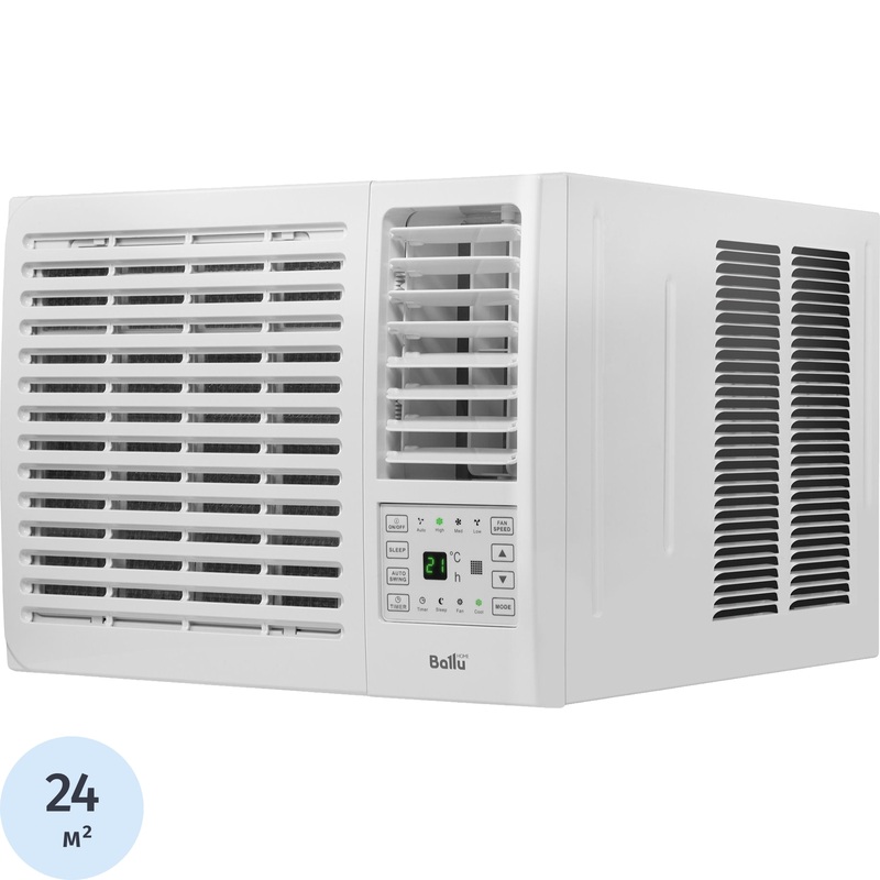 Изображение товара Оконный кондиционер Ballu BWC-09AC 9000 BTU для охлаждения до 24 м2
