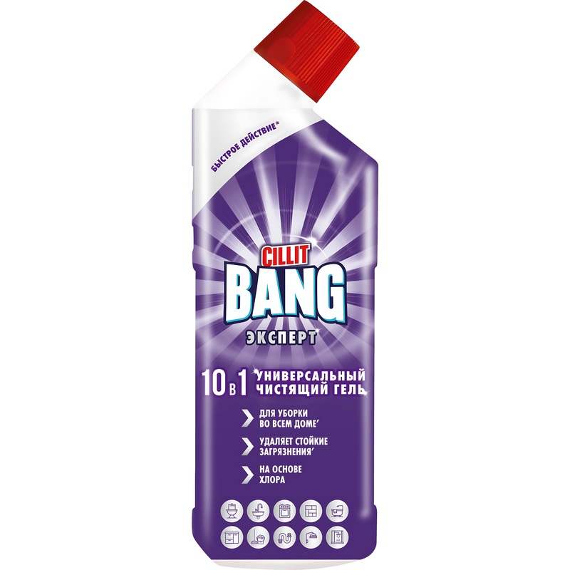 Изображение товара Универсальное чистящее средство Cillit Bang гель 0.75 л для всей уборки