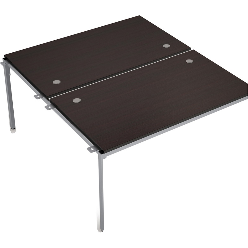 Изображение товара Элемент Avance 6МБС.289 стол для офиса венге/алюминий матовый