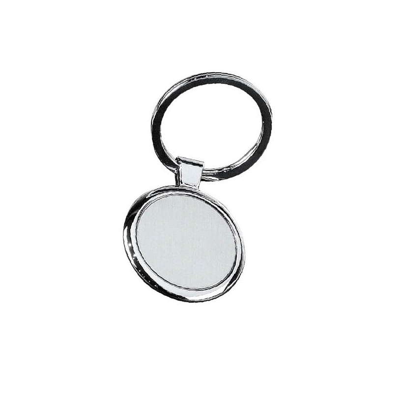 Изображение товара Брелок Капля серебристый подвесной с вашим логотипом