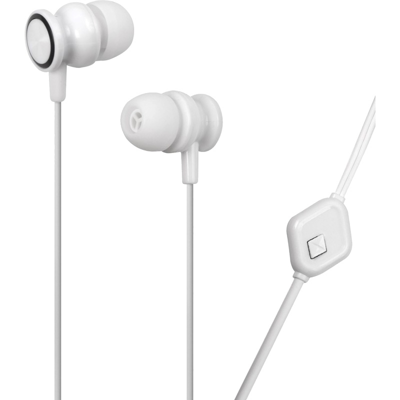 Изображение товара Наушники Red Line Stereo Headset SP10 белые внутриканальные