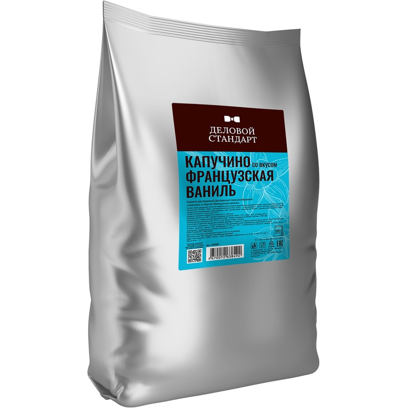 Изображение товара Напиток растворимый для вендинга Деловой Стандарт Капучино ваниль 1 кг