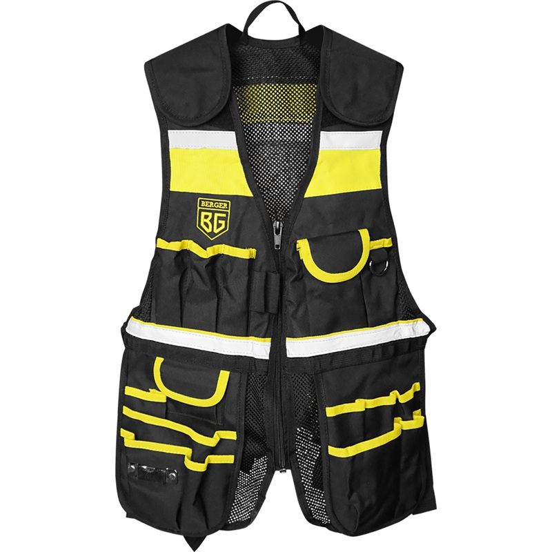 Изображение товара Жилет для инструмента ДИКЗЕ BERGER BG1209 водоотталкивающий с отделениями и светоотражающими элемен