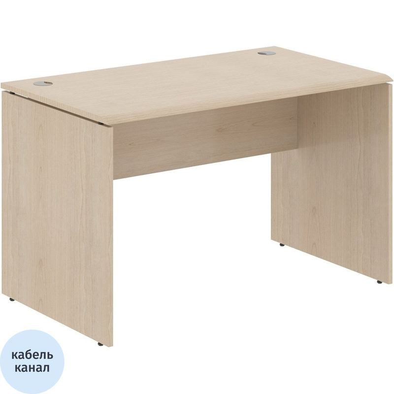 Изображение товара Стол прямой Wave WST 127 1200х700х750 мм офисный с кабель-каналом