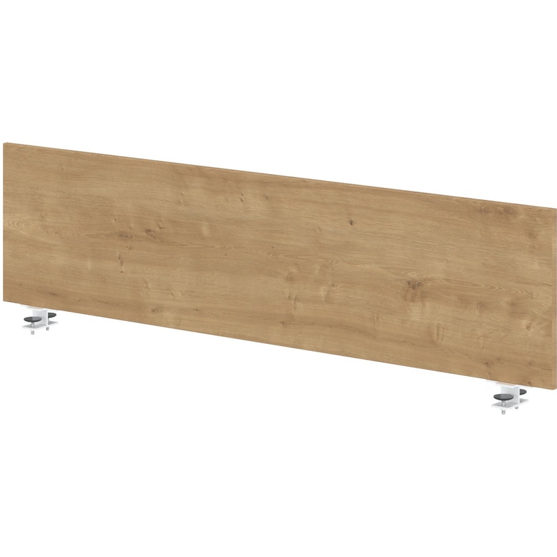 Изображение товара Экран к столу Forta FWBP 1335 фронтальный дуб гамильтон/белый