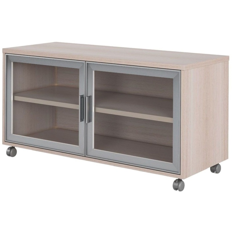 Изображение товара Тумба подкатная Triumf дуб светлый 1200х480х620 мм для мебели хранения