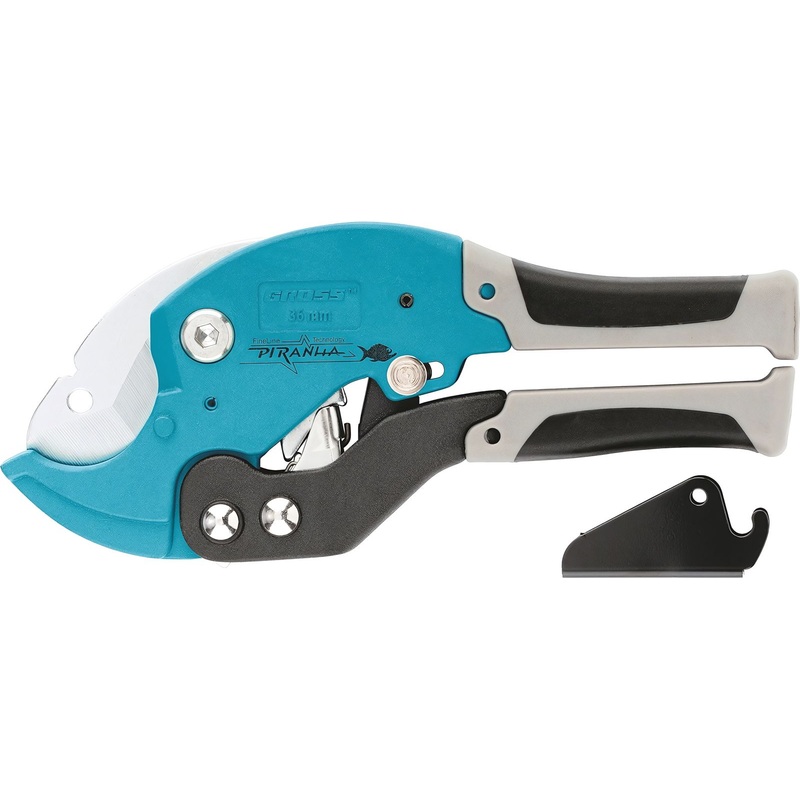 Изображение товара Профессиональные ножницы GROSS для резки ПВХ до 36 мм, алюм.spблитие, высокоуглеродная сталь