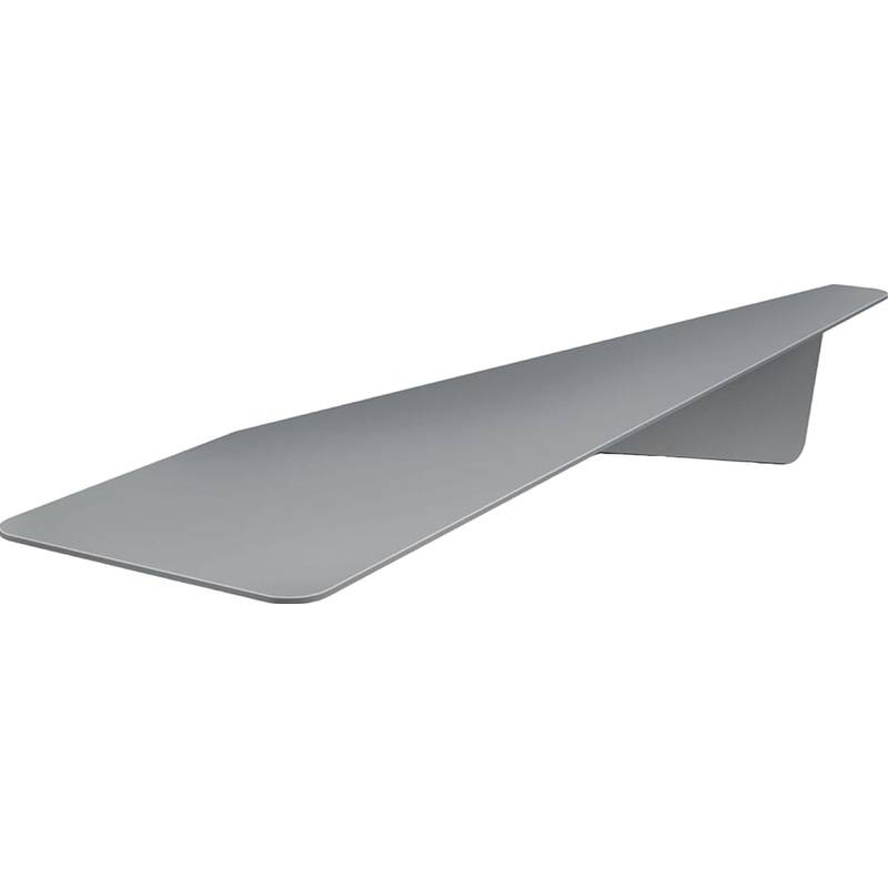 Изображение товара Настенная полка Айр Плэйс-1 алюминий стильное решение для интерьера