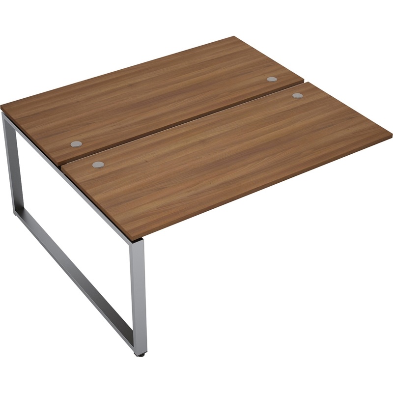 Изображение товара Рабочая станция Avance 6МБК-О.6288 (шамони тёмный/алюминий матовый, 1200х1635х750 мм)