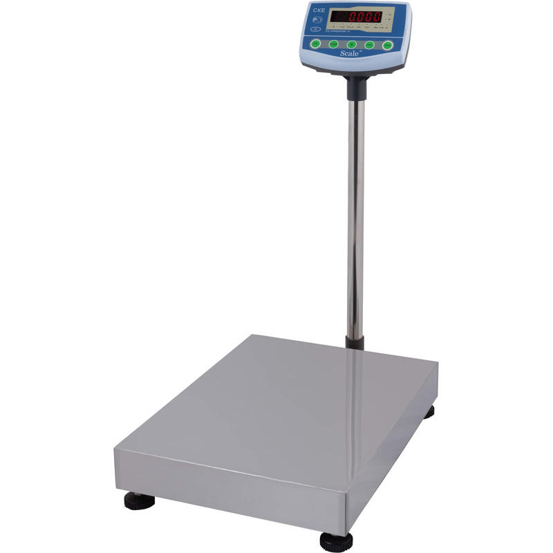 Изображение товара Напольные весы СКЕ-60-4050 с интерфейсом RS-232 и нержавеющей платформой