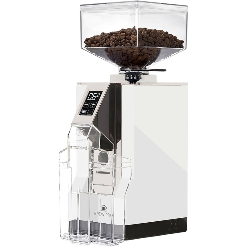 Изображение товара Кофемолка профессиональная жерновая Eureka Mignon Brew Pro 55 16CR (163798) белая