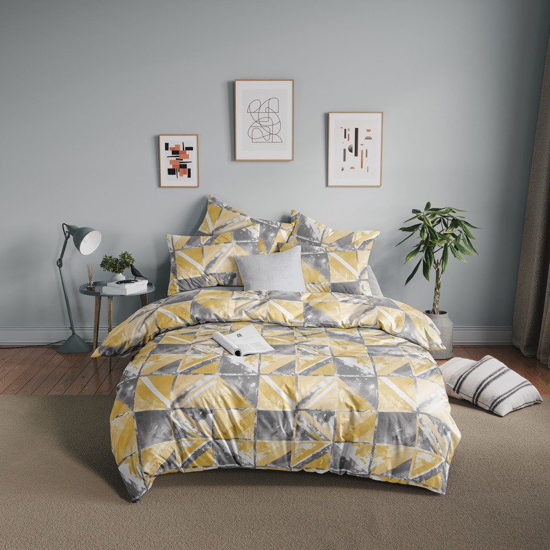 Изображение товара Комплект постельного белья Guten Morgen Marble евро бязь 220x240 см