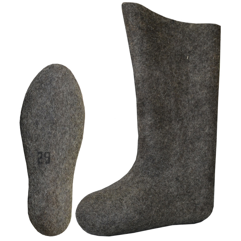 Изображение товара Валенки шерстяные серые (размер 36)