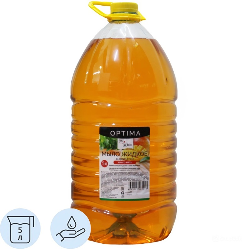 Изображение товара Мыло жидкое Mr.White Optima Манго-мята 5000 мл