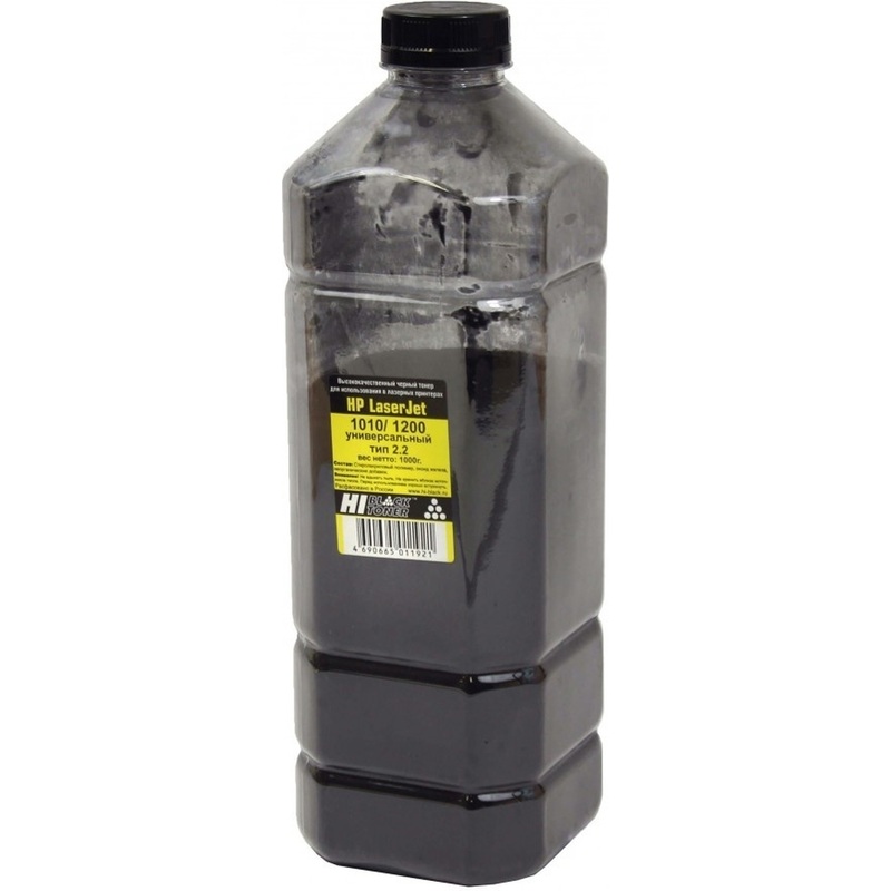 Изображение товара Универсальный черный тонер Hi-Black для HP LaserJet 1010 1200 15000 страниц