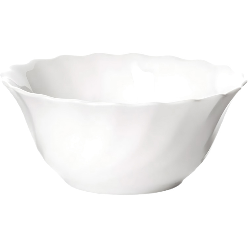 Изображение товара Стеклянный салатник Arcoroc Трианон 12.5 см 300 мл белый для дома и ресторана