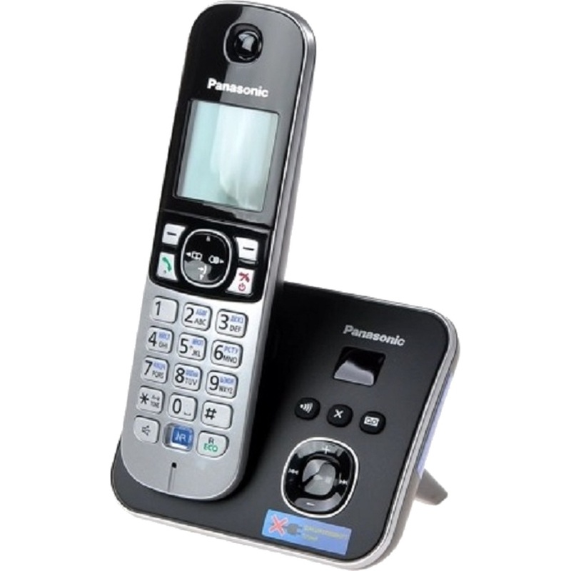 Изображение товара Радиотелефон Panasonic KX-TG6821RUB с автоответчиком и дисплеем 2.5 дюйма