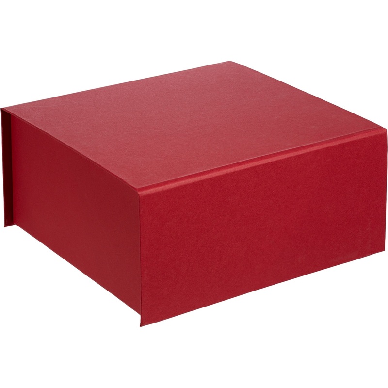 Изображение товара Подарочная коробка Pack In Style красная 19.5x18.8x8.7 см для подарков