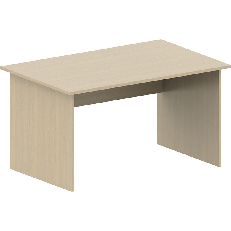 Изображение товара Стол прямой Рондо СТ2-16 1600х800х755 мм берёза ЛДСП с ABS-пластиком