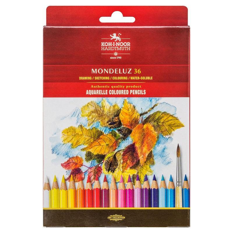 Изображение товара Карандаши акварельные Koh-I-Noor Mondeluz 36 цветов