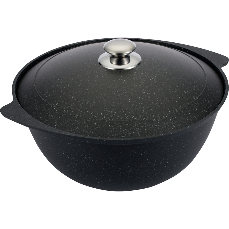 Изображение товара Алюминиевый казан Kukmara 7 л с антипригарным покрытием для плова и тушения