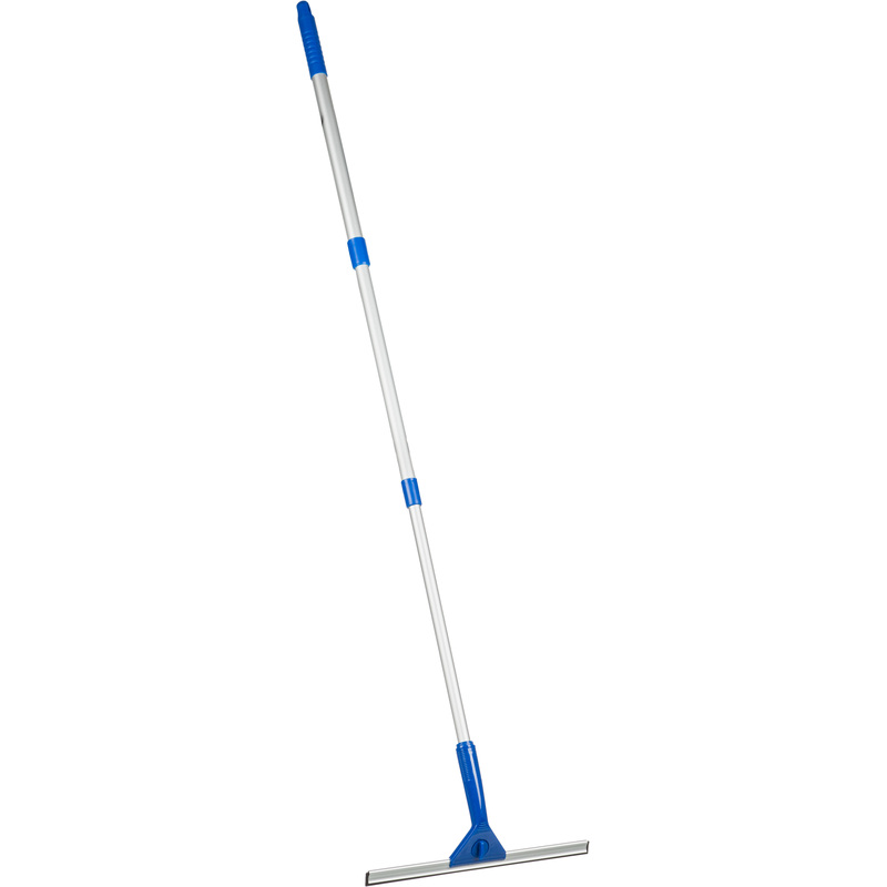 Изображение товара Комплект для мытья окон с телескопической ручкой 35 см