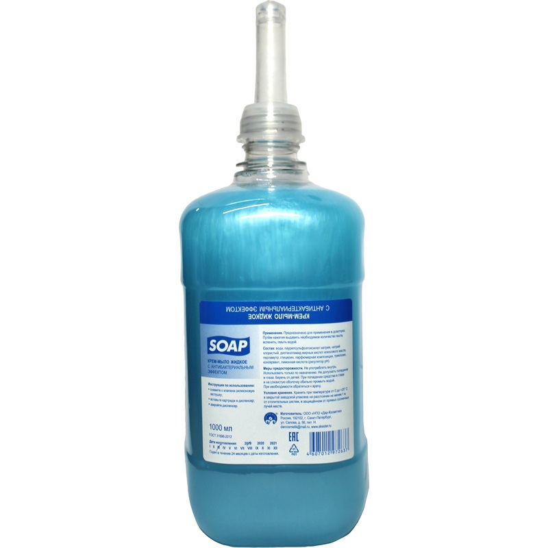 Изображение товара Крем-мыло жидкое Флородель с антибактериальным эффектом 1000 мл