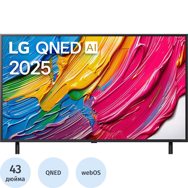 Изображение товара Телевизор 43 LG 43QNED80A6A.ARUG Ultra HD 4K с Smart TV
