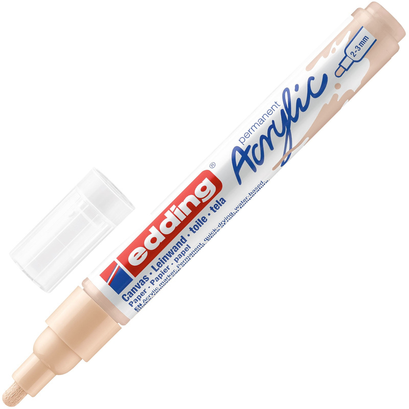 Изображение товара Маркер акриловый Edding 5100/255 бежевый 2-3 мм