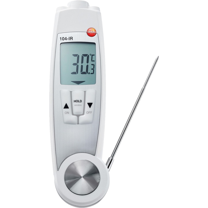 Изображение товара Кулинарный термометр Testo 104-IR белый водонепроницаемый