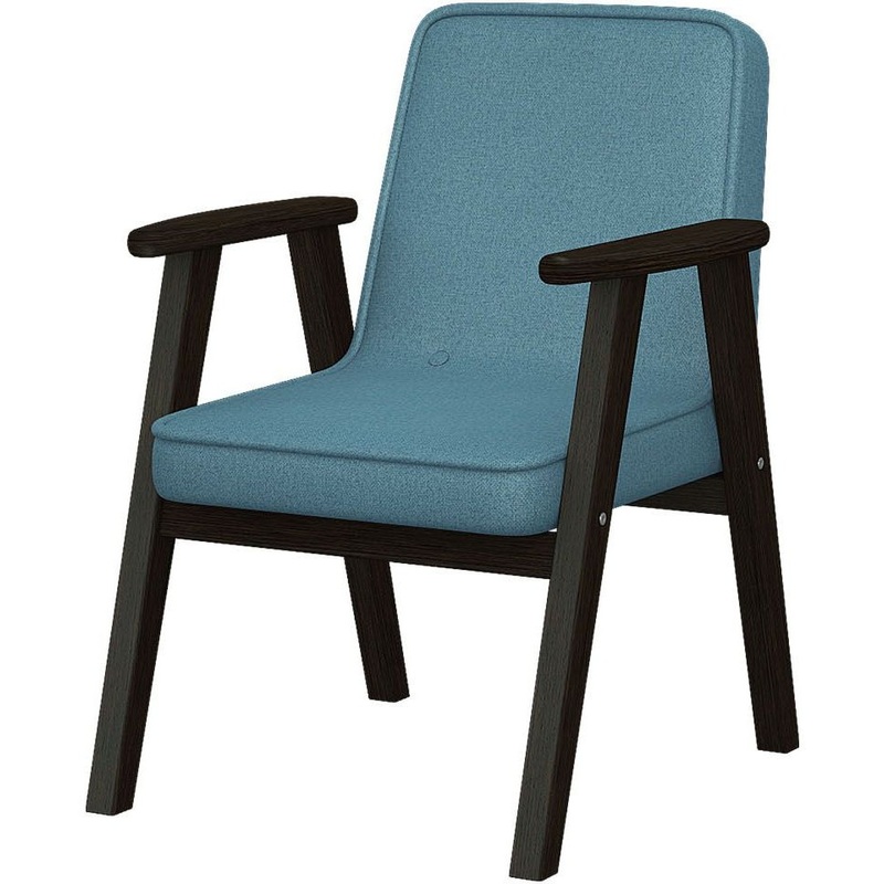 Изображение товара Кресло Ретро голубое (ткань)