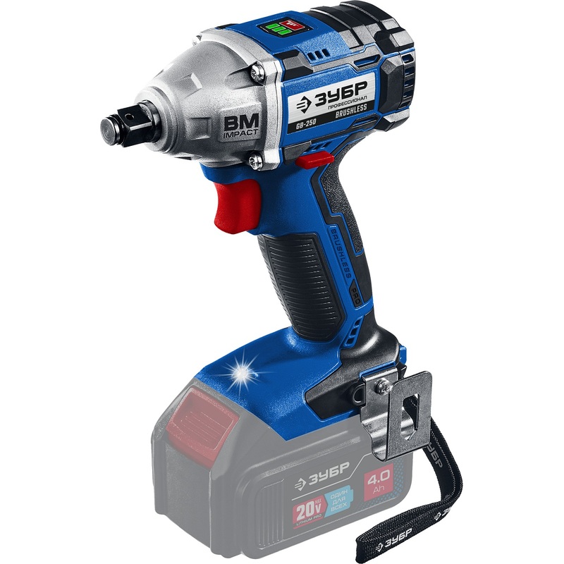 Изображение товара Гайковерт Зубр GB-250 с мощным BRUSHLESS двигателем и регулировкой оборотов