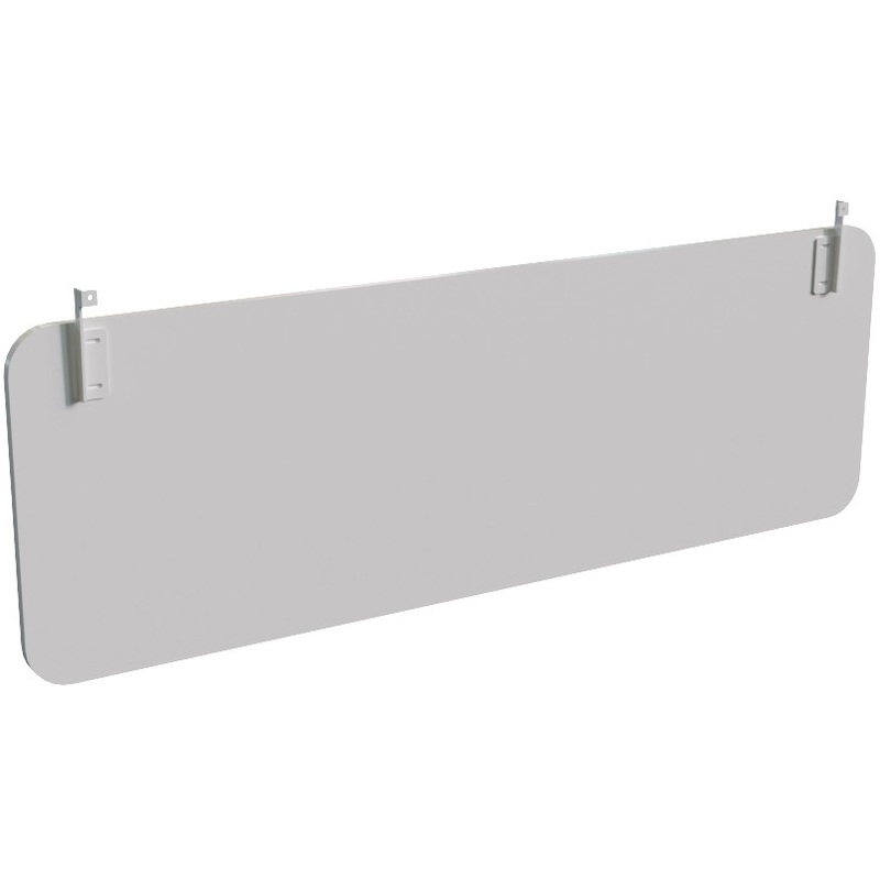 Изображение товара Передний щит к столу Steel 11812П для офисной мебели белый/антрацит 1100х16х368 мм