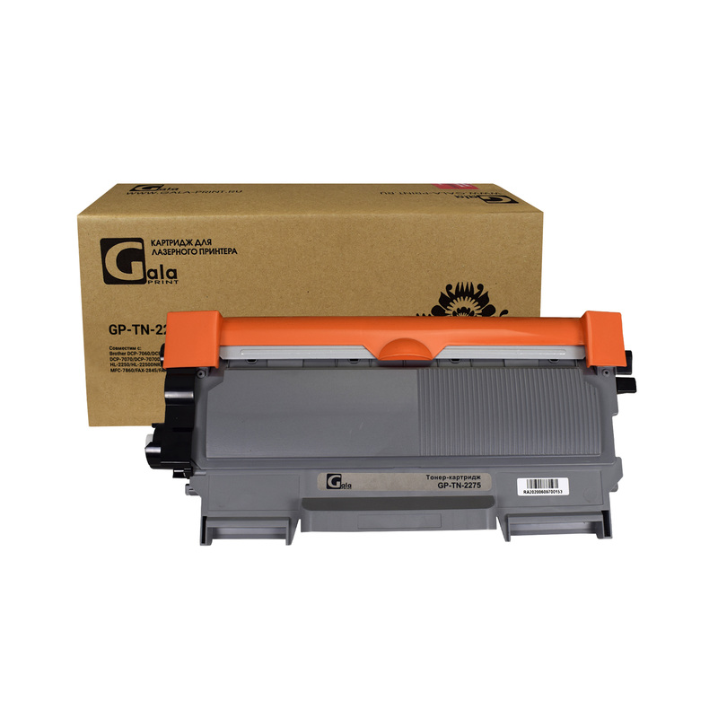Изображение товара Картридж лазерный Galaprint TN-2275 для Brother черный повышенной емкости