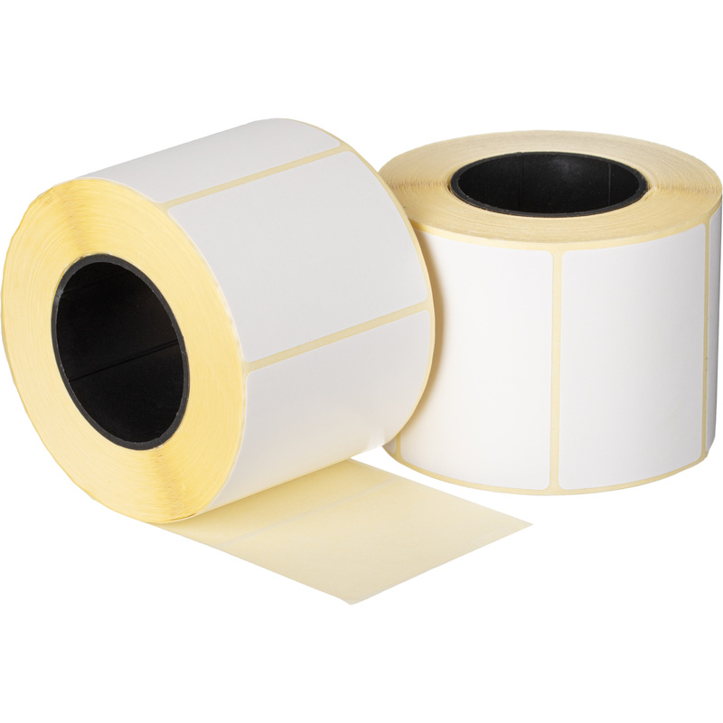 Изображение товара Термотрансферные этикетки 40х58 мм бумажные полуглянцевые (диаметр втулки 40 мм, 8 рулонов по 700 этикеток)