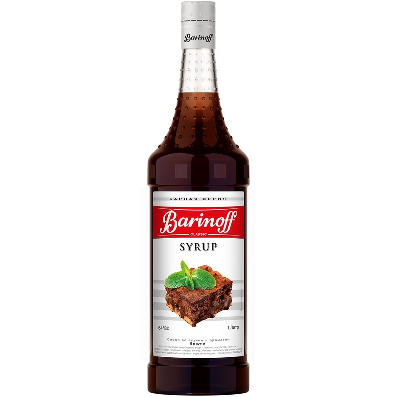 Изображение товара Сироп Barinoff Брауни 1 л (6 штук в упаковке)