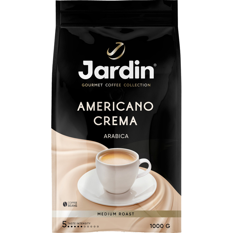 Изображение товара Кофе в зернах Jardin Americano Crema 1 кг пакет