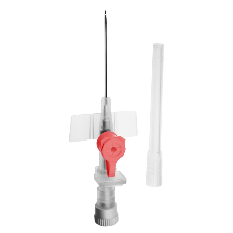 Изображение товара Катетер внутривенный (венозный) SFM с дополнительным портом 20G 1.1x33 мм (100 штук в упаковке)