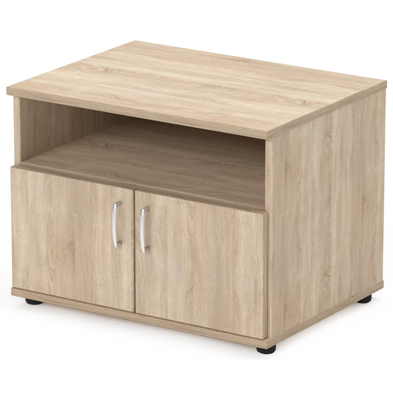 Изображение товара Тумба под оргтехнику Комус Мебель Easy One дуб сонома