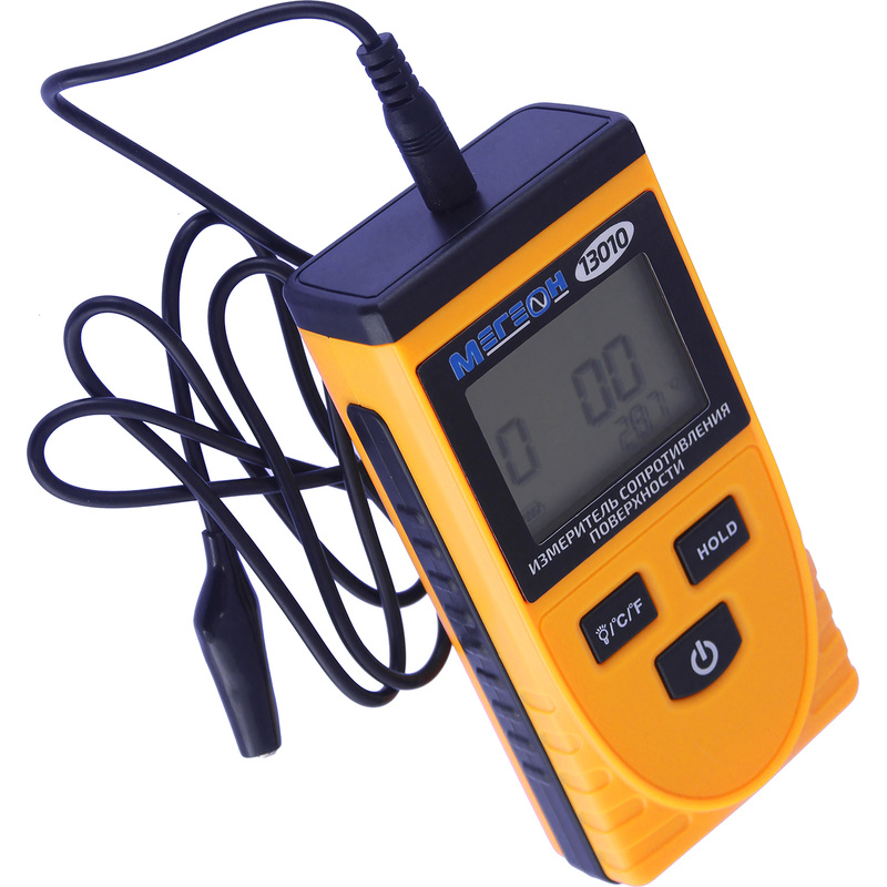 Изображение товара Мегаомметр Мегеон 13010 портативный измеритель сопротивления поверхности с дисплеем