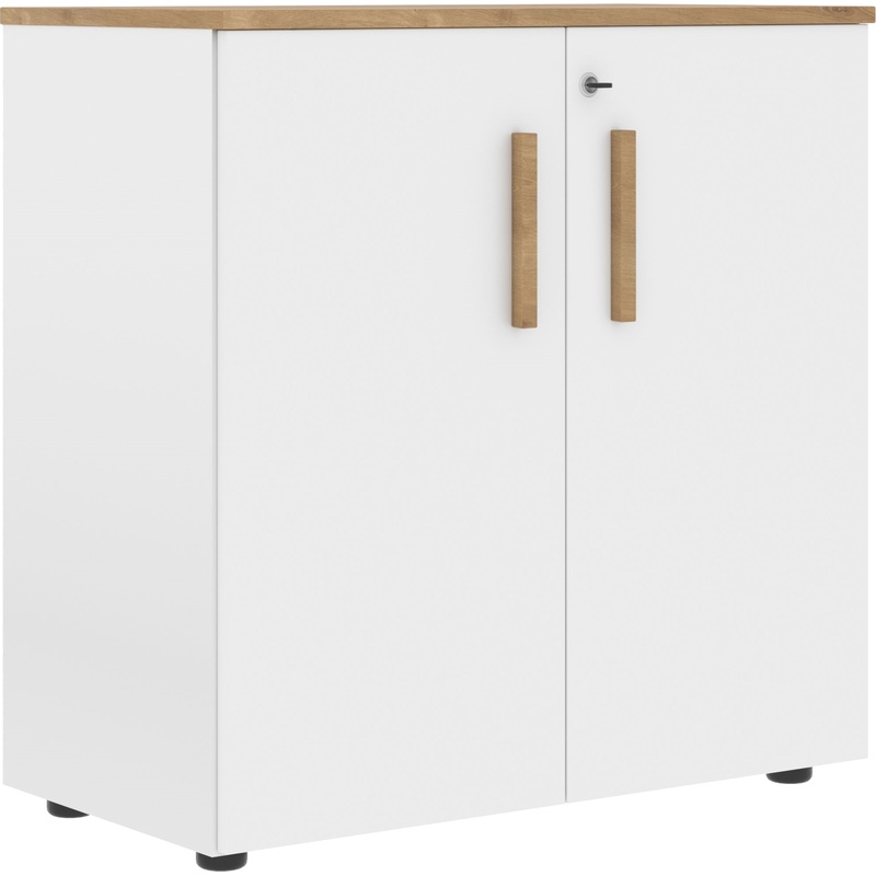 Изображение товара Шкаф для документов Forta FLC80.1(Z) дуб гамильтон белый премиум 802x429x818 мм