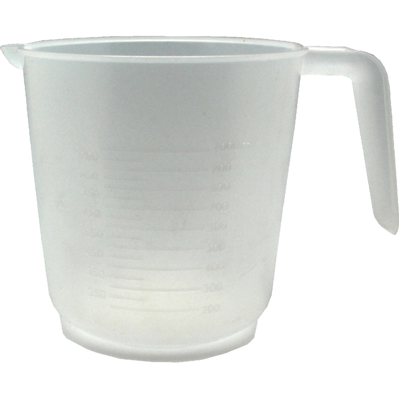 Изображение товара Кружка Осколпласт из полипропилена с мерными делениями 1 л