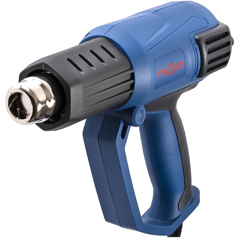 Изображение товара Фен строительный сетевой Trigger 20062 с ЖК-дисплеем, 2000 Вт